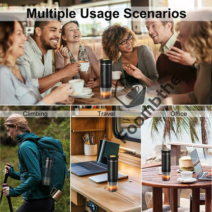 Portable Espresso Coffee Machine for Car & Home