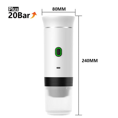 Portable Espresso Coffee Machine for Car & Home
