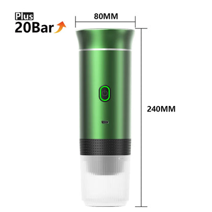 Portable Espresso Coffee Machine for Car & Home